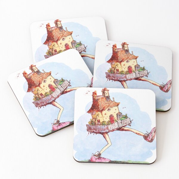 Item preview, House on legs with nifty shoes designed and sold by GabbysDrawings.