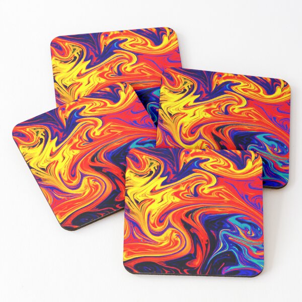 Item preview, Exploring The Colorful Abstract Pattern designed and sold by Health And Fitness Posts e-Store.