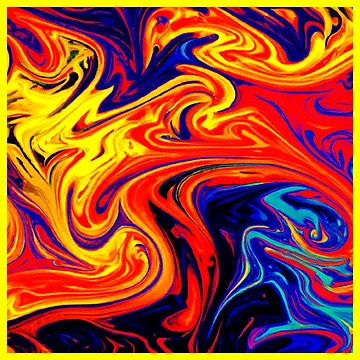 Artwork thumbnail, Exploring The Colorful Abstract Pattern by Health And Fitness Posts e-Store