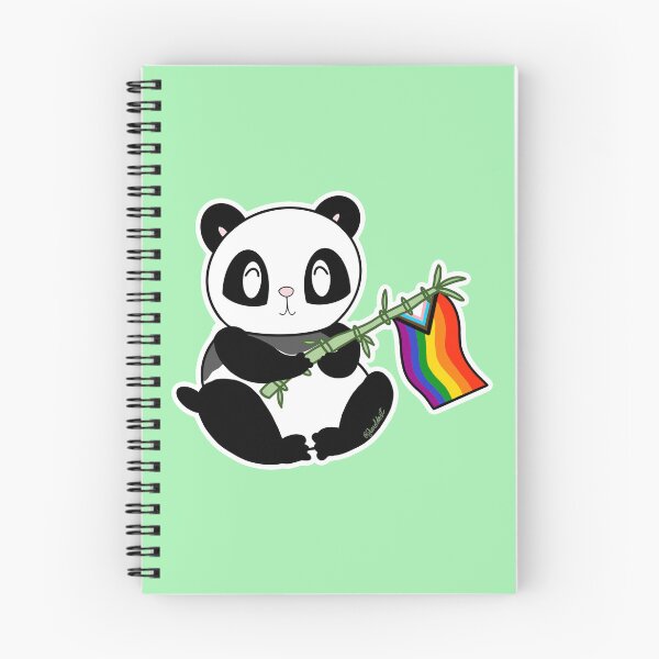 Item preview, LGBT+ Pride Panda designed and sold by Art by Jessica Beroldi.