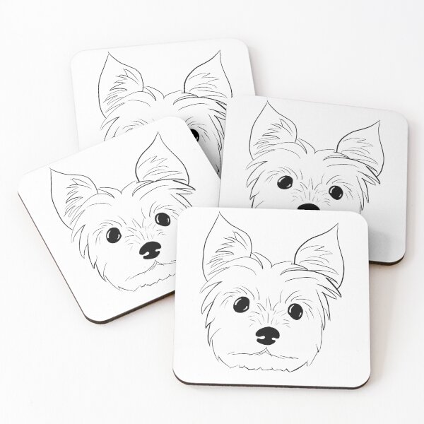 Item preview, Yorkie designed and sold by Katie Kowalik.