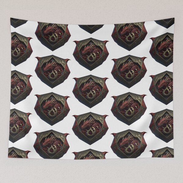 Item preview, Dnd dice emblem #32 designed and sold by PrintDesignFlow.