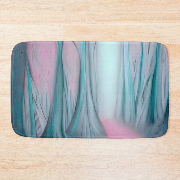 Item preview, Whimsical Trees and Pink Path: Original and Unique Soft and Glowing Art - Rare Find  designed and sold by Bridie  OBrien.