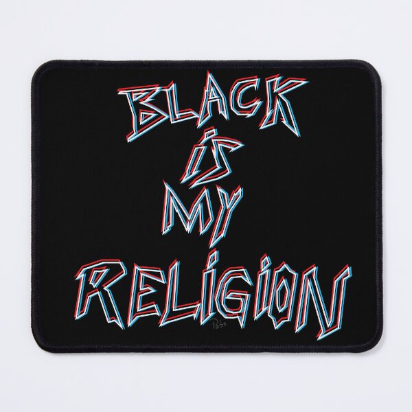 Item preview, Black is my religion designed and sold by PabloRuiz273.