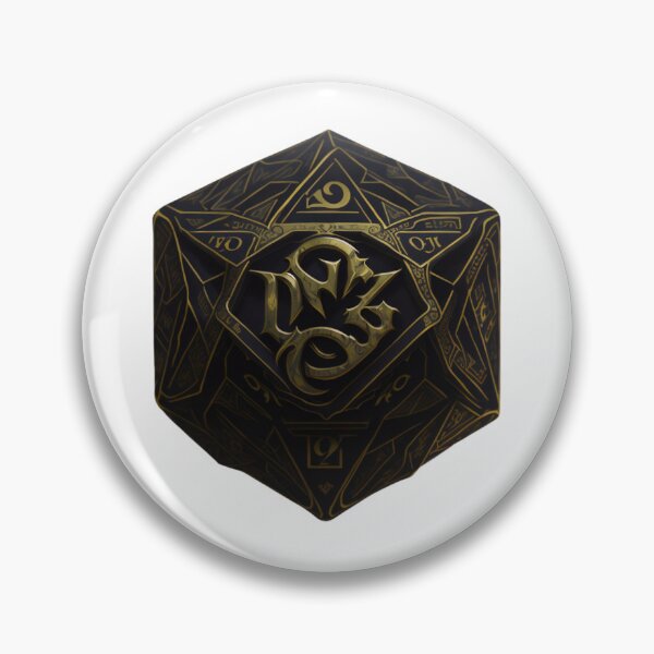 Item preview, Dnd dice emblem #33 designed and sold by PrintDesignFlow.