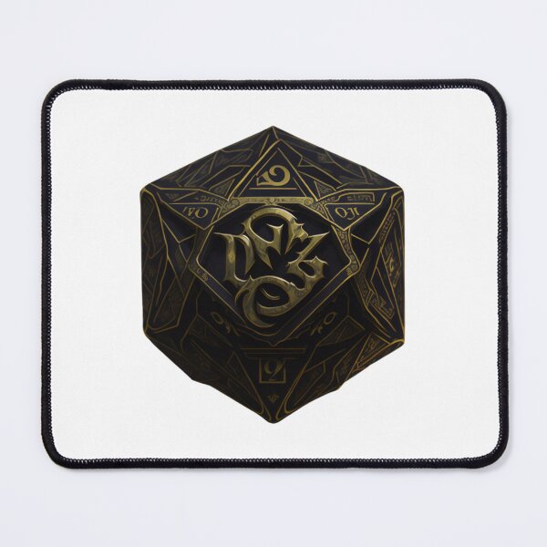 Item preview, Dnd dice emblem #33 designed and sold by PrintDesignFlow.