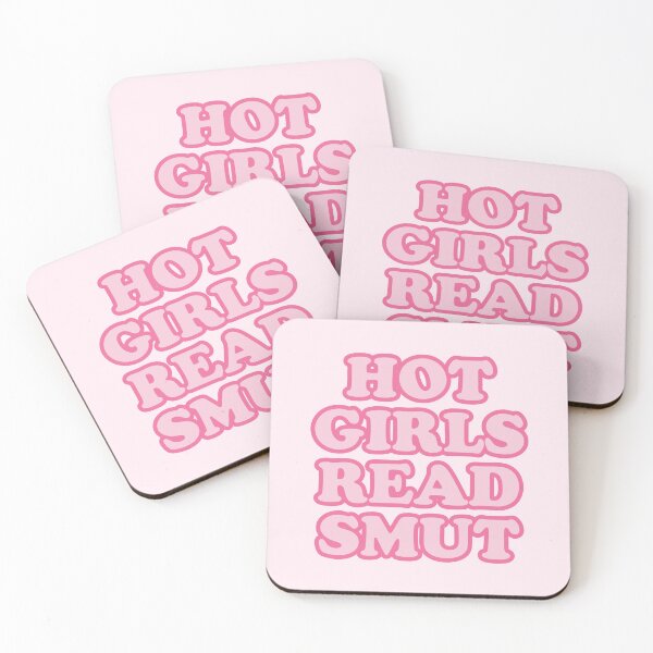 Item preview, hot girls read smut - pink designed and sold by catdiasart.