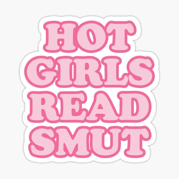 Item preview, hot girls read smut - pink designed and sold by catdiasart.
