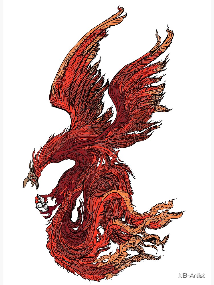 Ariane David St-Germain aka DOGMAW - Phoenix Tattoo Design