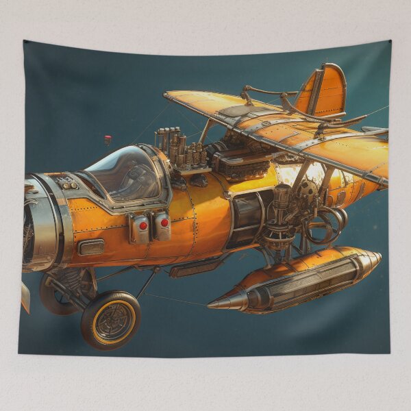 Item preview, Steampunk flying car designed and sold by Art by Lilia.
