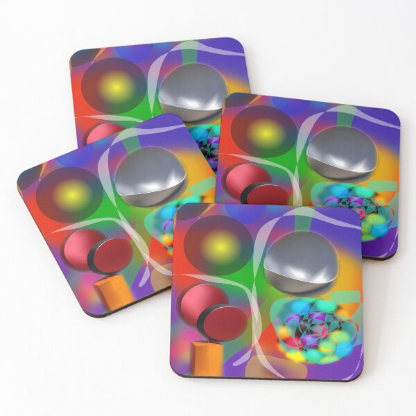 Item preview, Harmonious Abstractions: A Dance of Colors and Shapes designed and sold by masabo.