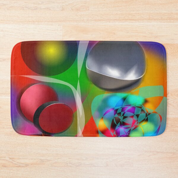 Item preview, Harmonious Abstractions: A Dance of Colors and Shapes designed and sold by masabo.