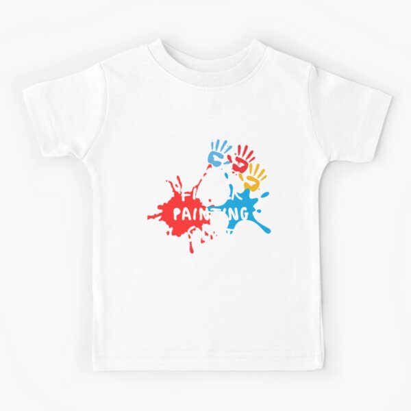 Finger Paint Kids T-Shirts for Sale