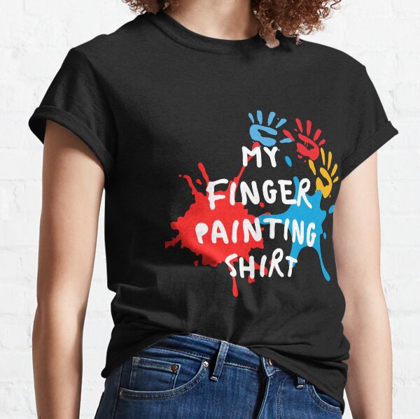 Finger Paint T-Shirts for Sale