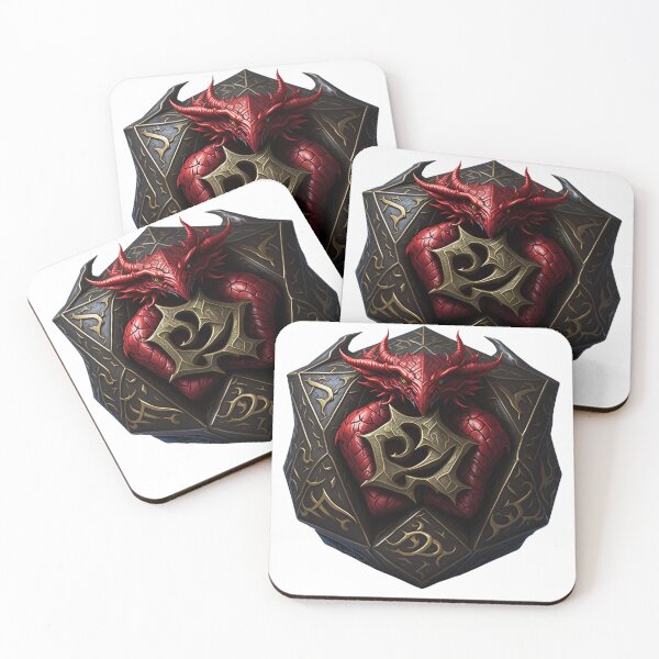 Item preview, Dnd dice emblem #34 designed and sold by PrintDesignFlow.