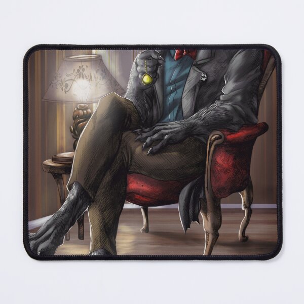 Item preview, Sitting werewolf thinking of the past designed and sold by Furiarossa.