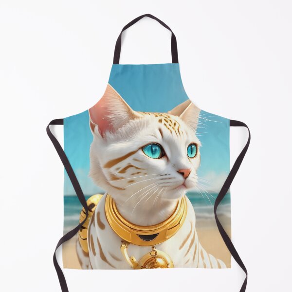 Item preview, Kitten Minou loves sun, sand and sea designed and sold by YuniaMiyu.