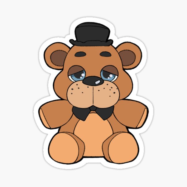 Five Nights At Freddys Teddy Bear Adesivos Clipart Vetor PNG