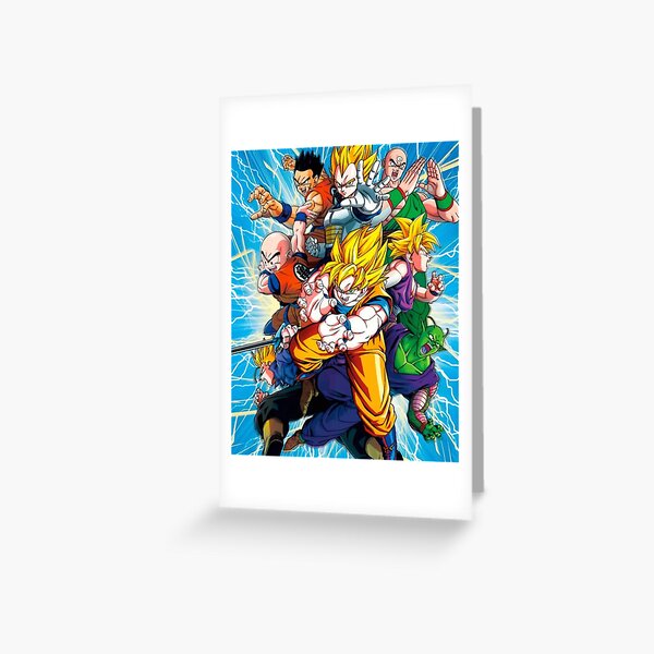 Dragon Ball Z - Cell Saga Postcard for Sale by BeeRyeCrafts