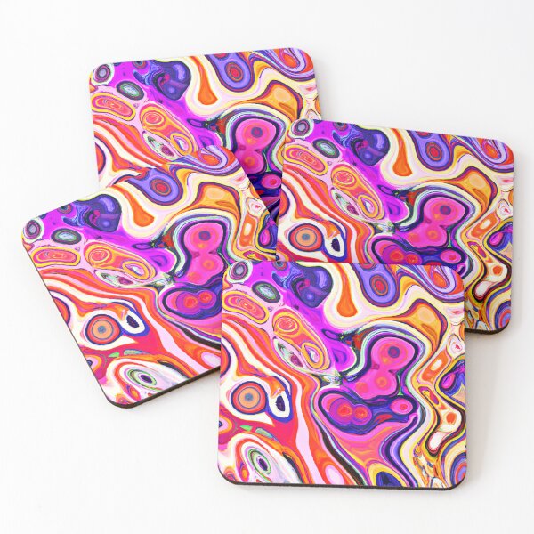 Item preview, Colorful Abstract Design in Focus designed and sold by Health And Fitness Posts e-Store.