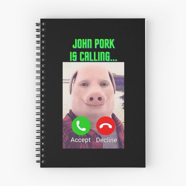 Item preview, John Pork Is Calling  designed and sold by joetrade.