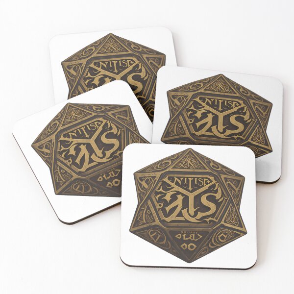 Item preview, Dnd dice emblem #36 designed and sold by PrintDesignFlow.