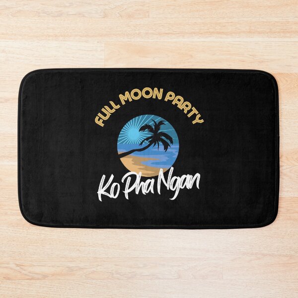 Item preview, Ko Pha Ngan - Full Moon Party Design designed and sold by RektRepublic.