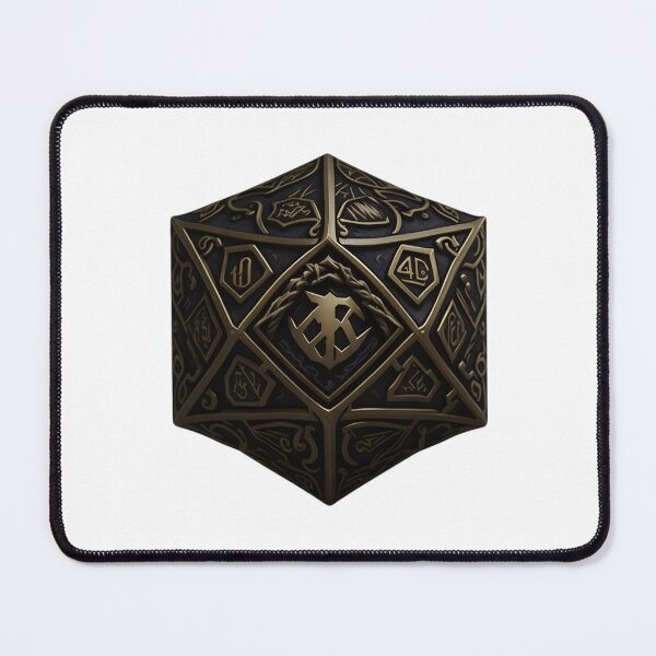 Item preview, Dnd dice emblem #37 designed and sold by PrintDesignFlow.