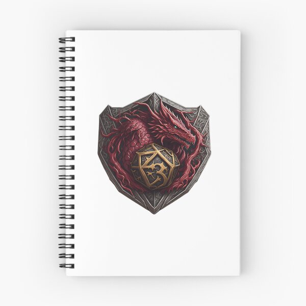 Item preview, Dnd dice emblem #38 designed and sold by PrintDesignFlow.