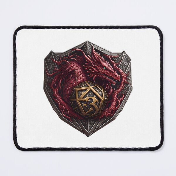 Item preview, Dnd dice emblem #38 designed and sold by PrintDesignFlow.