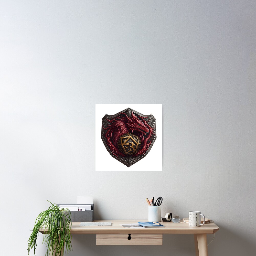 Vista previa del artículo con la obra «Póster», diseñado y vendido por PrintDesignFlow.