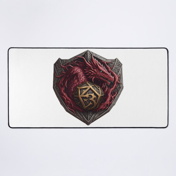Item preview, Dnd dice emblem #38 designed and sold by PrintDesignFlow.