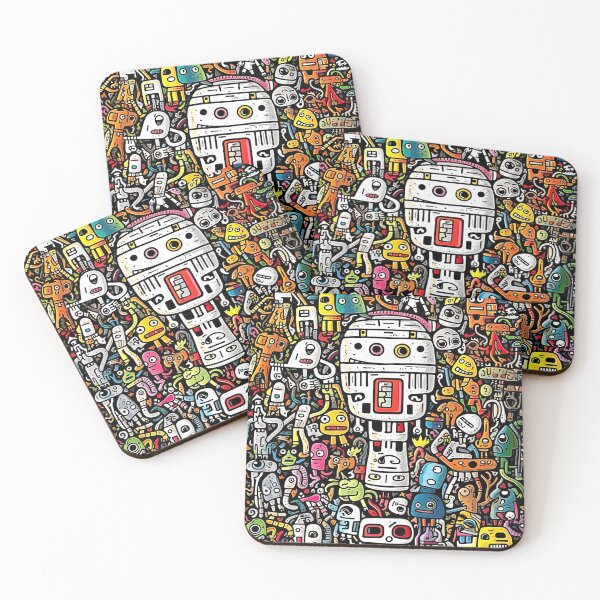 Item preview, Capturing the Essence of Robot Hieroglyphs designed and sold by erumidaena.
