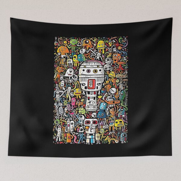 Item preview, Capturing the Essence of Robot Hieroglyphs designed and sold by erumidaena.