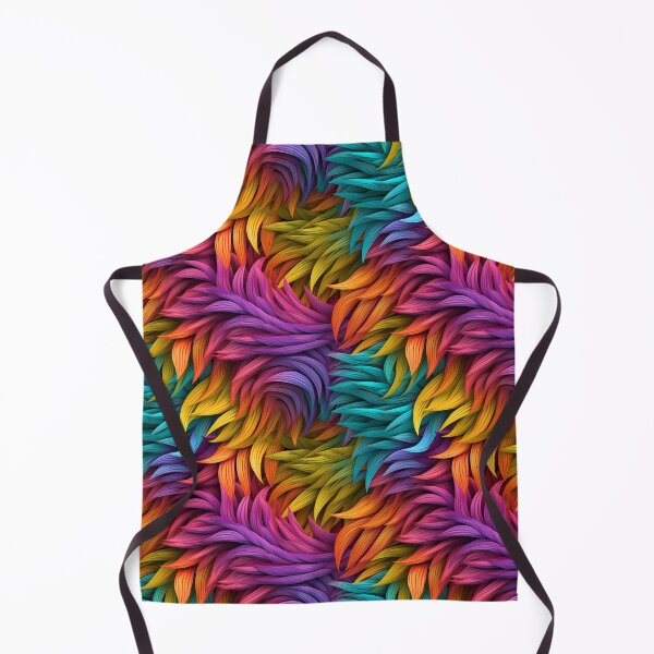 Item preview, Vibrant fibers, curls Patterns: Colorful Art Dynamic Lines designed and sold by GiveMeMood.