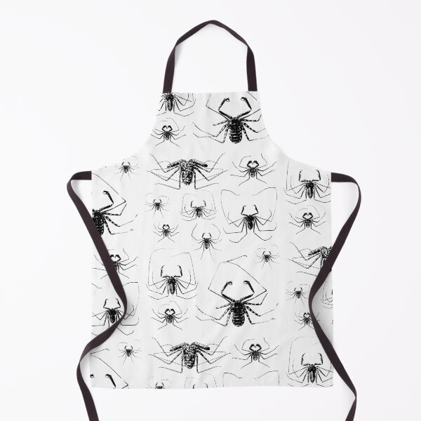 Item preview, Amblypygi - Tailless whip scorpion, arachnid, spider, scary, creepy, black and white, halloween, scientific, pattern designed and sold by Lacrymastory.