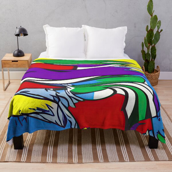 Artikelvorschau, Regenbogen, KI-Kunst, moderne Inneneinrichtung, bunt, Boho entworfen und verkauft von casaai.
