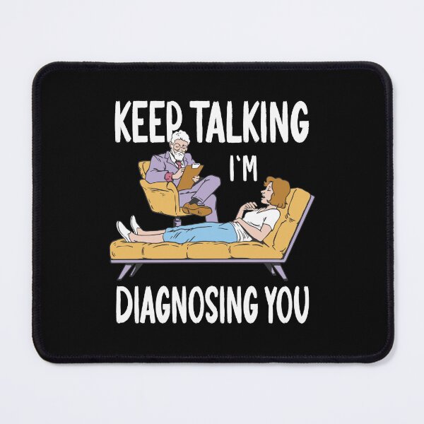 Item preview, Clinical Psychologist Psicologo Psychology Cartoon designed and sold by MrEddie10.