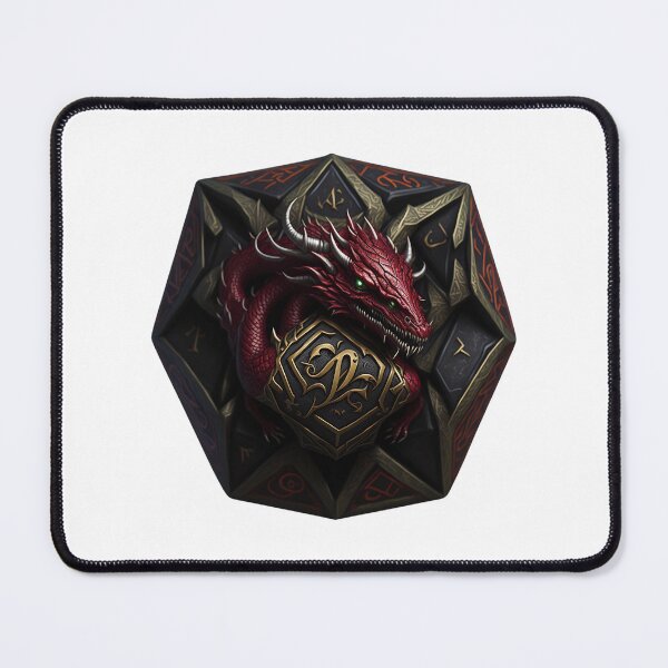 Item preview, Dnd dice emblem #40 designed and sold by PrintDesignFlow.