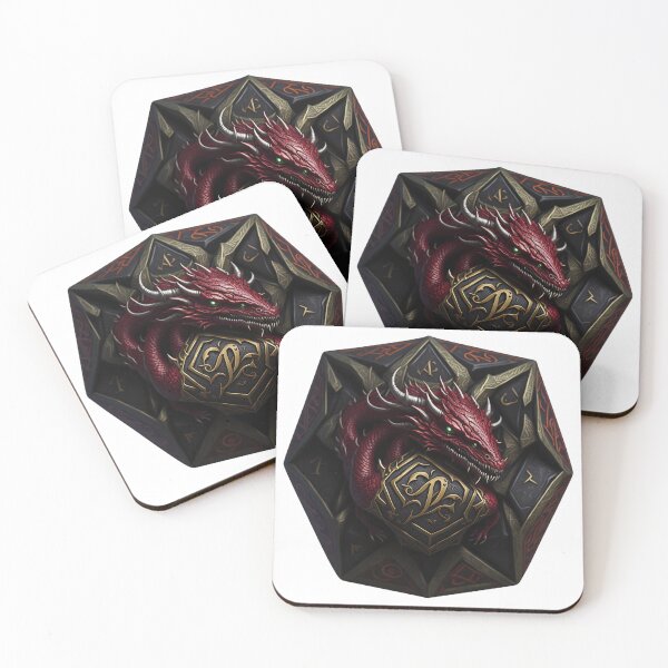 Item preview, Dnd dice emblem #40 designed and sold by PrintDesignFlow.