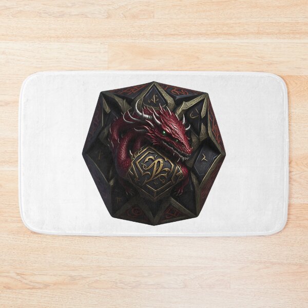 Item preview, Dnd dice emblem #40 designed and sold by PrintDesignFlow.