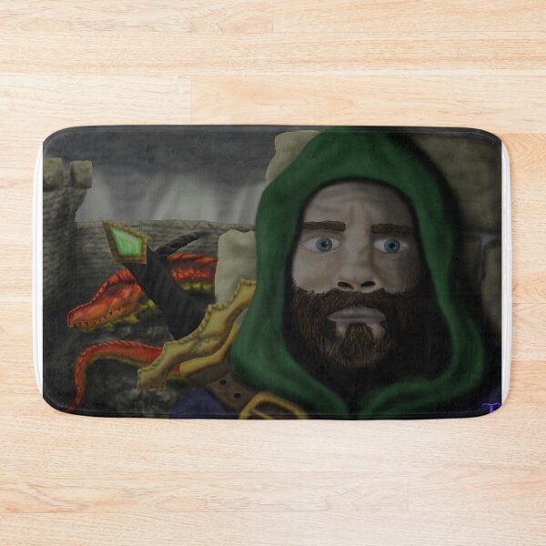 Item preview, A Druid Knight Prepares Himself to fight the Last Dragon designed and sold by Strings & Wings.