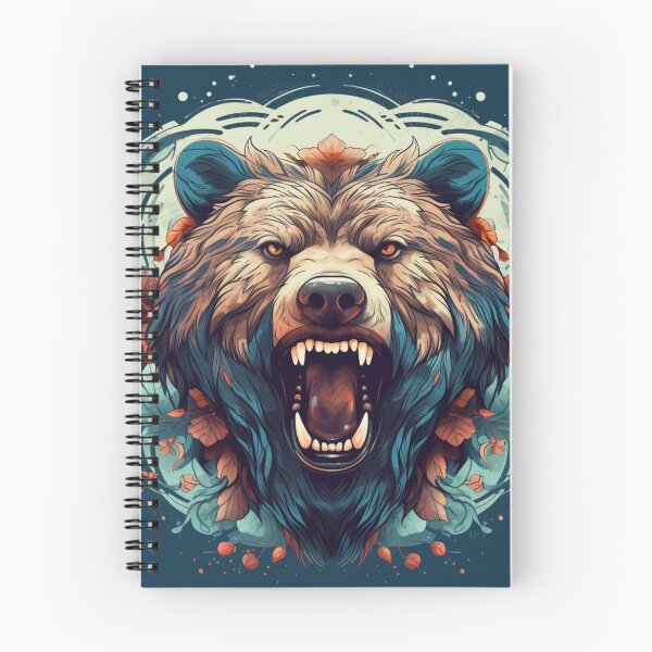 Item preview, Guardian of the Wild: The Majestic Grizzly Bear designed and sold by Bee Happy Creative™.