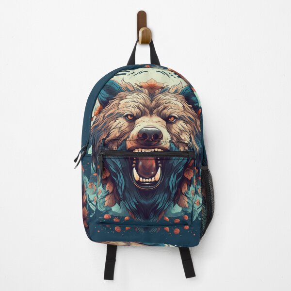 Item preview, Guardian of the Wild: The Majestic Grizzly Bear designed and sold by Bee Happy Creative™.