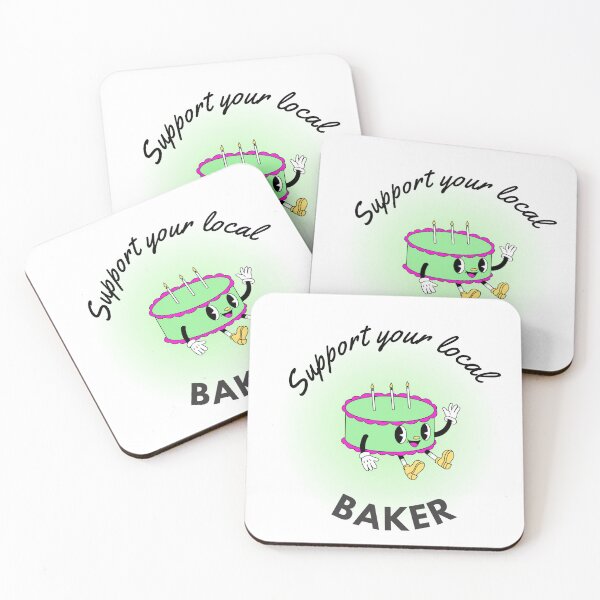 Item preview, Support your local baker designed and sold by heavy-petal.