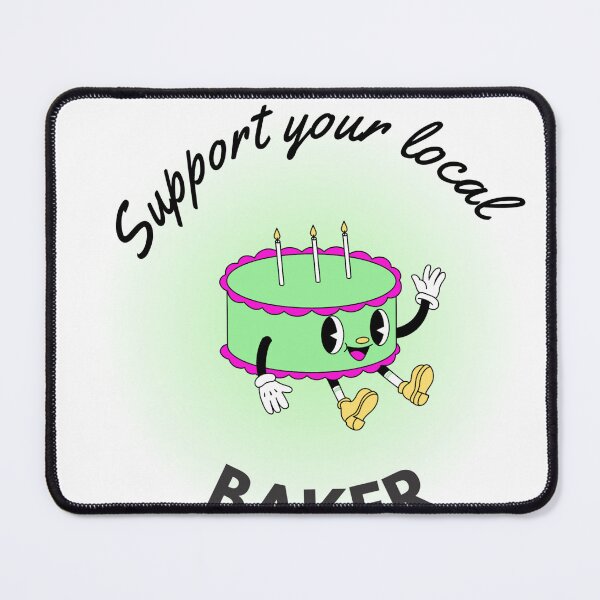 Item preview, Support your local baker designed and sold by heavy-petal.