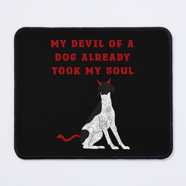 Item preview, Black Patched And Ticked German shorthair pointer Devil Soul Taker designed and sold by Horsequeenozie.