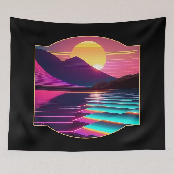 Item preview, 1980 S Retro Aesthetic Summer Sun Mountains Beach Adventure Outdoors designed and sold by SunfullyYours.