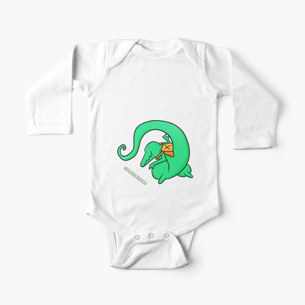 Item preview, Long Sleeve Baby One-Piece designed and sold by reptilesenpai.