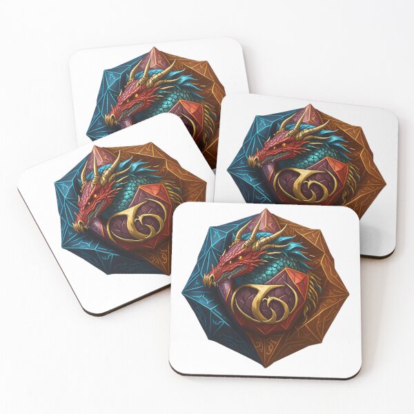 Item preview, Dnd dice emblem #41 designed and sold by PrintDesignFlow.